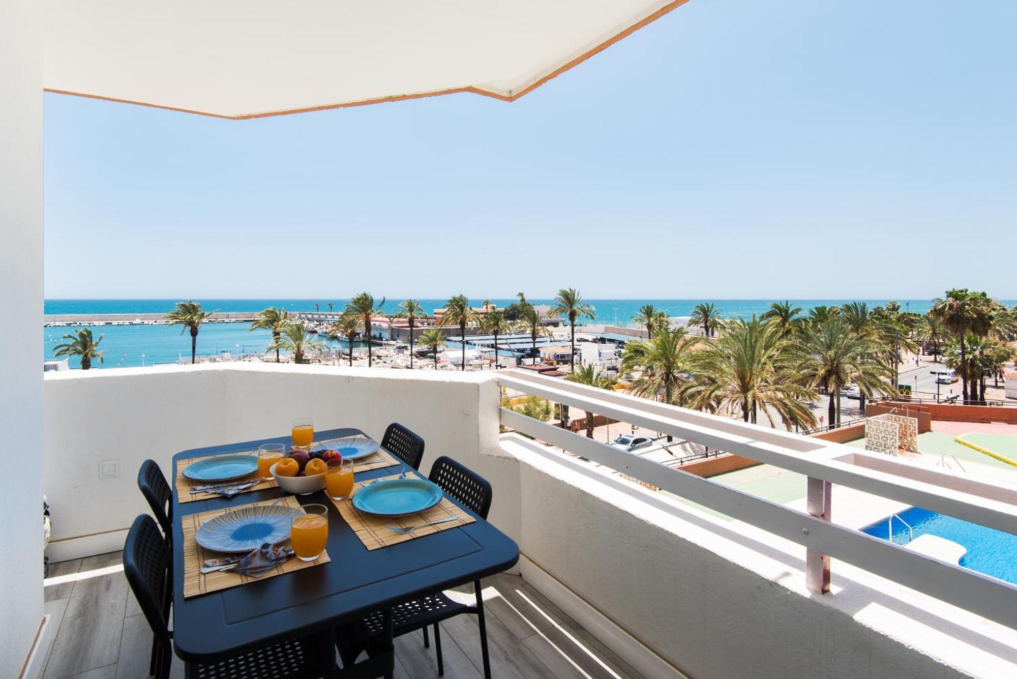 Palm True Towers 1, Marina Beach Apartment Fuengirola Ngoại thất bức ảnh